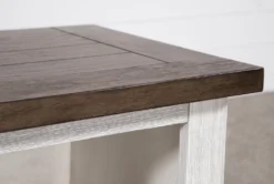 Dixon White 97" Tv Stand With Glass Doors -Furniture Store 254088 white wood media console detail 04 1