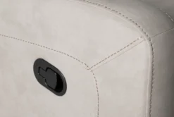 Jarrell Light Grey Manual Recliner 10 Jarrell Light Grey Manual Recliner -Furniture Store 254382 v2 grey fabric recliner detail 04