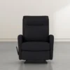 Dale IV Leather Rocker Recliner -Furniture Store 255887 black leather recliner signature 01