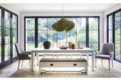 Centre Bench By Nate Berkus + Jeremiah Brent 26 Centre Bench By Nate Berkus + Jeremiah Brent -Furniture Store 255916 white wood dining bench room 63