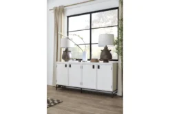 Centre 72" Buffet By Nate Berkus + Jeremiah Brent -Furniture Store 255929 white wood buffet room 52