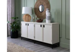 Centre 72" Buffet By Nate Berkus + Jeremiah Brent -Furniture Store 255929 white wood buffet room 56