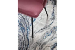 Duffy Pink Dining Side Chair -Furniture Store 256194 pink fabric dining chair room 49