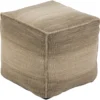 Pouf-Space Dye Natural -Furniture Store 256315 natural fiber pouf signature 01