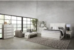 Marcel 87" Daybed By Nate Berkus + Jeremiah Brent -Furniture Store 257975 grey fabric daybed room 35