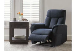 Suzy II Blue Wallaway Recliner -Furniture Store 259759 blue fabric wallaway room 59