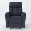 Suzy II Blue Wallaway Recliner 1 Suzy II Blue Wallaway Recliner -Furniture Store 259759 blue fabric wallaway signature 01