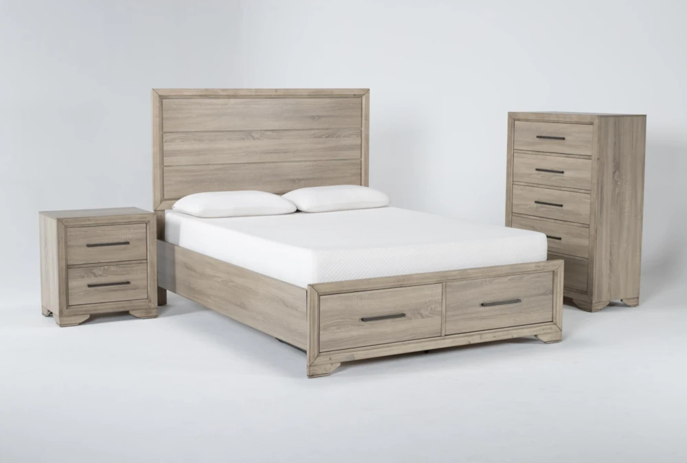 Hillsboro Full Storage 3 Piece Bedroom Set 3 Hillsboro Full Storage 3 Piece Bedroom Set