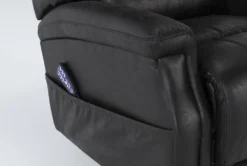 Thorpe Eclipse Power Lift Recliner With Power Headrest -Furniture Store 260880 black polyester lift hardware 52