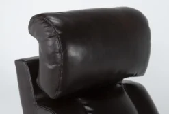 Eastwood Espresso Home Theater Power Wallaway Recliner With Power Headrest & USB 18 Eastwood Espresso Home Theater Power Wallaway Recliner With Power Headrest & USB -Furniture Store 260961 brown polyester wallaway detail 44