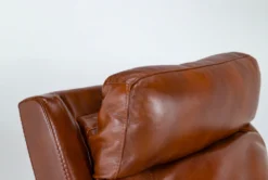 Victor Chestnut Power Zero Gravity Recliner With Power Headrest & Lumbar 14 Victor Chestnut Power Zero Gravity Recliner With Power Headrest & Lumbar -Furniture Store 261004 brown leather recliner v2 detail 42