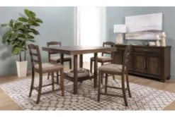 Ashbury 48" Square Counter Table 12 Ashbury 48" Square Counter Table -Furniture Store 261186 grey veneer counter height table room 46 1