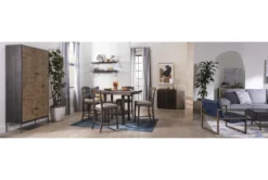 Ashbury 48" Square Counter With Stool Set For 4 -Furniture Store 261187 grey veneer counter height set room 48