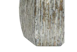 Multi 16" Wood Inlay Accent Table -Furniture Store 261311 multicolor mother of pearl accent table detail 44