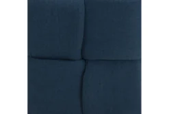 Navy Blue Fabric Weave Ottoman 11 Navy Blue Fabric Weave Ottoman -Furniture Store 261927 blue polyester pouf detail 46