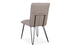 Demi Taupe Dining Side Chair Set Of 2 -Furniture Store 262086 brown polyurethane dining chair back 85