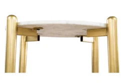 Pico End Table -Furniture Store 262519 white marble end table detail 52