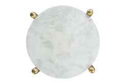 Pico End Table -Furniture Store 262519 white marble end table detail 56
