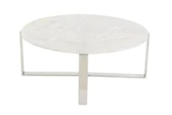 Modern Round Coffee Table -Furniture Store 262772 white ceramic coffee table material 76