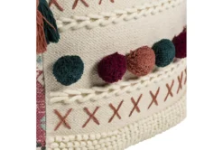 Pouf-Pink Red Tassel -Furniture Store 262829 fiber material 58