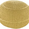 Pouf-Butter Knitted -Furniture Store 262851 fiber signature 01