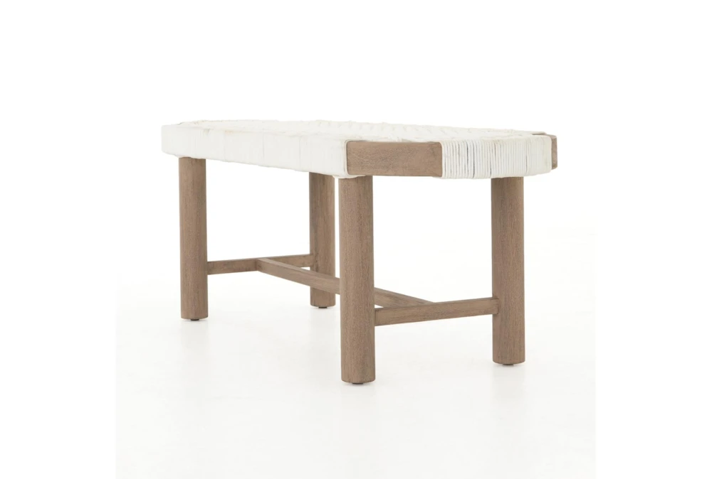 Summer Outdoor Bench-Washed Brown 9 Summer Outdoor Bench-Washed Brown - Image 7