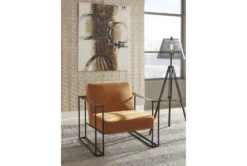 Orange Mid Century Accent Chair -Furniture Store 266232 orange fabric accent chair room 90
