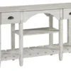 Mercantile Console Table 2 Mercantile Console Table -Furniture Store 267239 white veneer sofa table signature 01