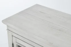 Martin 72" Server -Furniture Store 267408 white wood cabinet detail 46