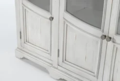 Martin 72" Server -Furniture Store 267408 white wood cabinet detail 47