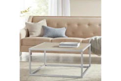 Maren Square Coffee Table -Furniture Store 267483 natural metal coffee table room 85
