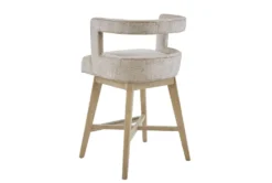 Adrian 25" Swivel Counter Stool -Furniture Store 267583 natural polyester bar stool side 15