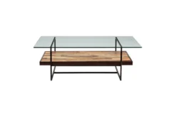 Jakari Glass Coffee Table With Storage
