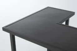 Capri 72" Outdoor Bar Table -Furniture Store 267625 grey wicker bistropub table detail 44