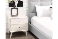 Alton White II 26" Nightstand -Furniture Store 268095 white wood nightstand room 70
