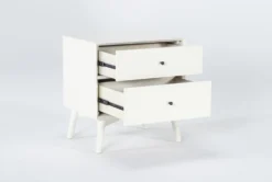 Alton White II 26" Nightstand -Furniture Store 268095 white wood nightstand side 19