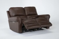 Thorsten Leather 65" Power Reclining Loveseat With Power Headrest & USB -Furniture Store 268112 side 19
