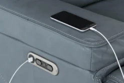 Watkins Blue Leather Power Cordless Recliner With Power Headrest & USB 17 Watkins Blue Leather Power Cordless Recliner With Power Headrest & USB -Furniture Store 268123 hardware 52