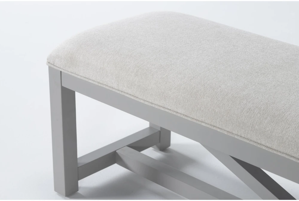 Ozzie 60" Upholstered Bench 5 Ozzie 60" Upholstered Bench - Image 3