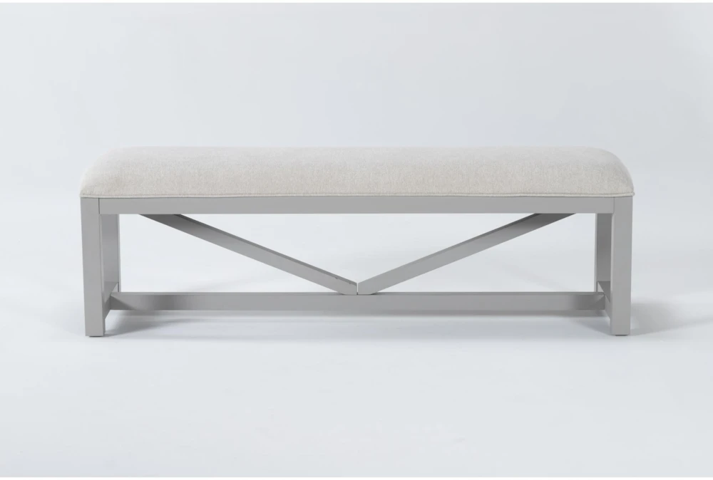 Ozzie 60" Upholstered Bench 3 Ozzie 60" Upholstered Bench