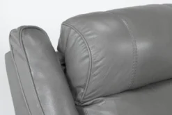 Eckhart Grey Leather Power Recliner With Power Headrest & USB -Furniture Store 268356 detail 44