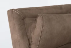 Palmer Brown Power Recliner With Power Headrest & USB -Furniture Store 268373 brown polyester recliner detail 44