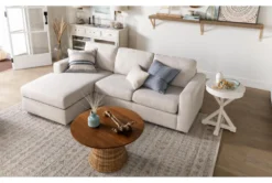 Presby White Round Accent Table -Furniture Store 269074 white wood end table room 46