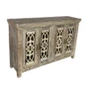 White Wash 4 Door Cabinet 2 White Wash 4 Door Cabinet -Furniture Store 269399 white wood cabinet signature 01