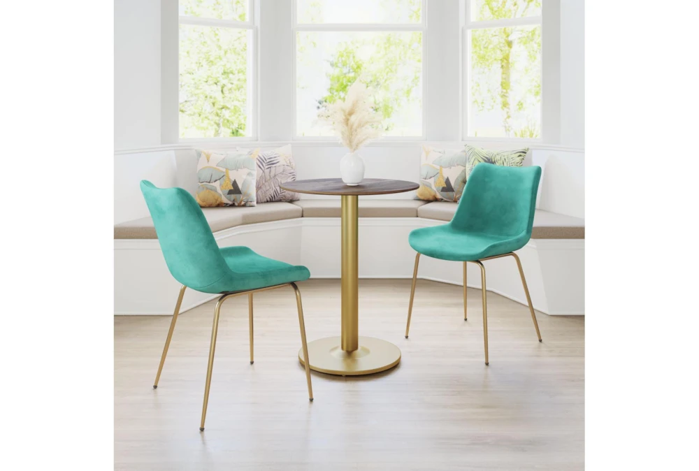 Green Velvet Bucket Seat Dining Chair Set Of 2 17 Green Velvet Bucket Seat Dining Chair Set Of 2 - Image 15