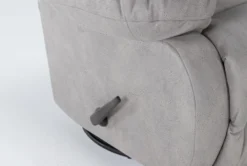 Decker III Fabric Swivel Glider Recliner 13 Decker III Fabric Swivel Glider Recliner -Furniture Store 269626 black fabric swivel glider detail 44