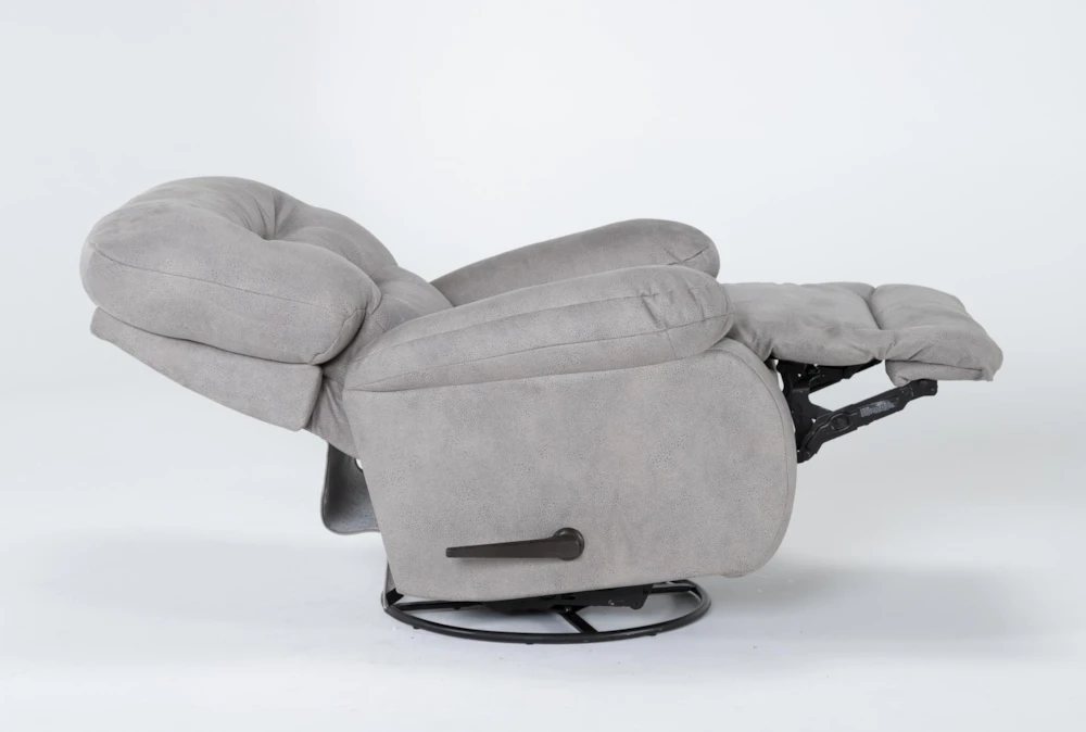 Decker III Fabric Swivel Glider Recliner 6 Decker III Fabric Swivel Glider Recliner - Image 4
