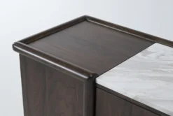 Brighton 68" Sideboard By Nate Berkus + Jeremiah Brent -Furniture Store 269680 brown wood buffet detail 44