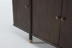 Brighton 68" Sideboard By Nate Berkus + Jeremiah Brent -Furniture Store 269680 brown wood buffet detail 45