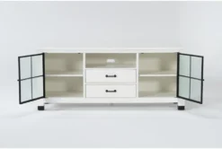 Wade 70" Tv Stand 14 Wade 70" Tv Stand -Furniture Store 269889 white wood media console front 02